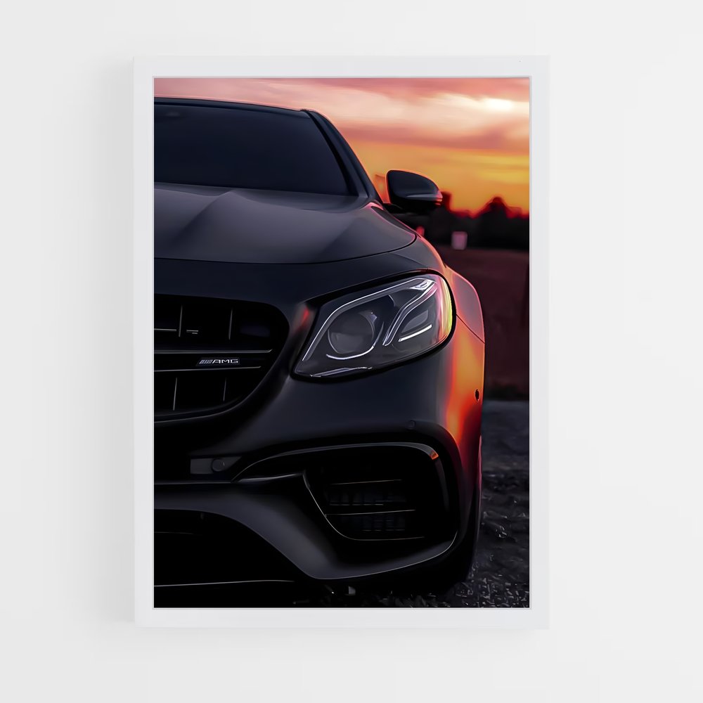 Poster Sombre Élan – affiche Mercedes (vue 3)